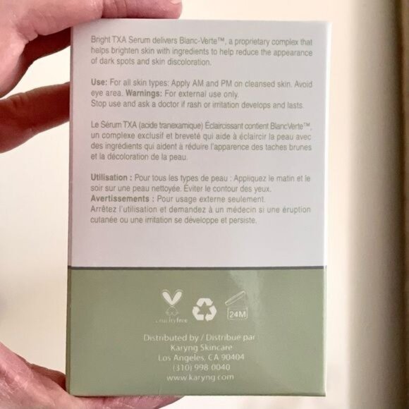 Karyng Bright TXA Bright Tea Serum 1 oz Skin Brightening Vegan Clean Beauty - Picture 8 of 9